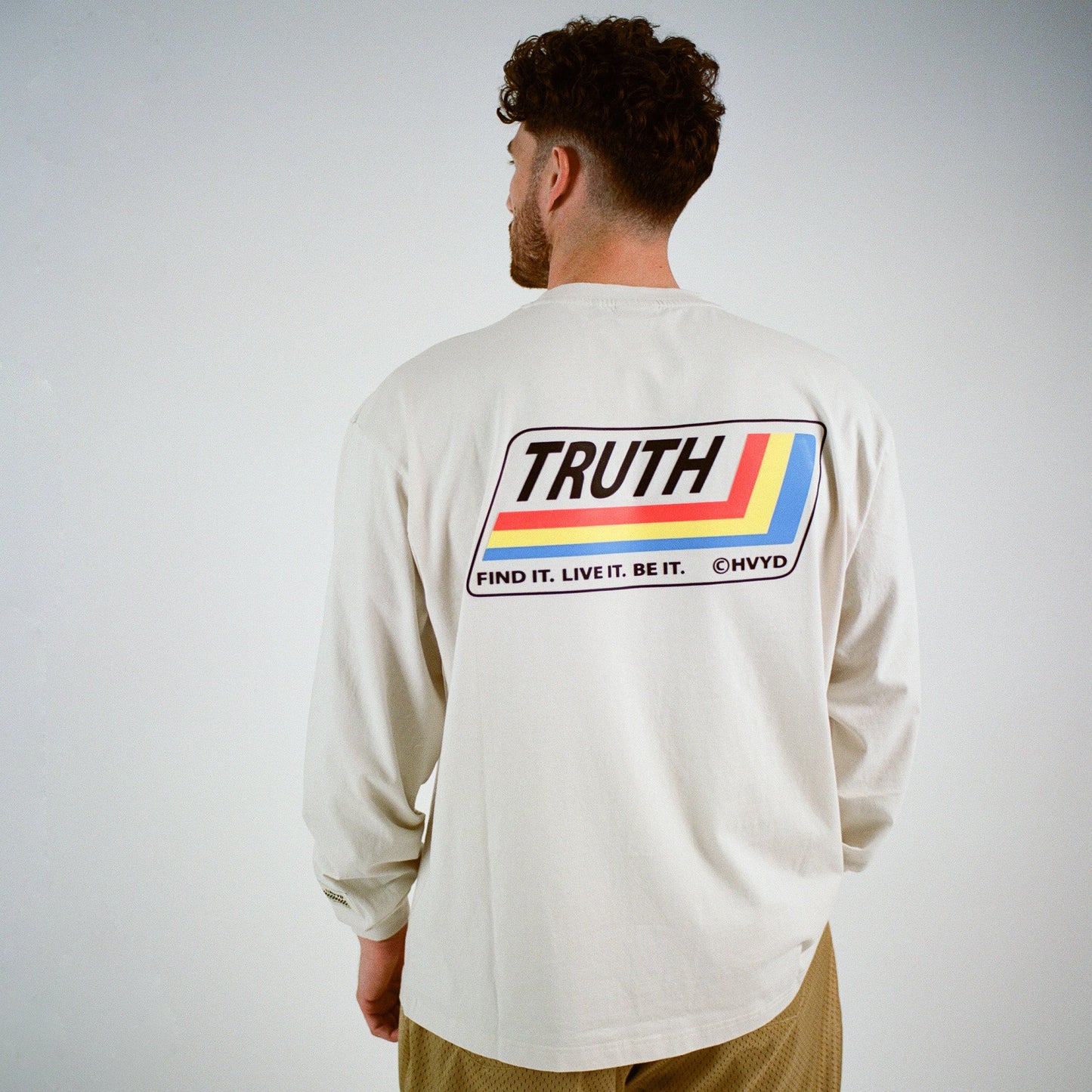 002 HVYD Truth Re-Edition Long Sleeve — Bone