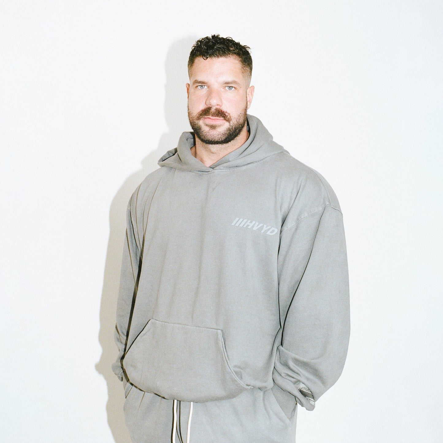 006 HVYD Truth Terry Hoodie — Glacier