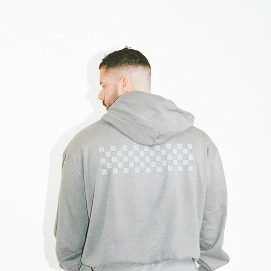 006 HVYD Truth Terry Hoodie — Glacier