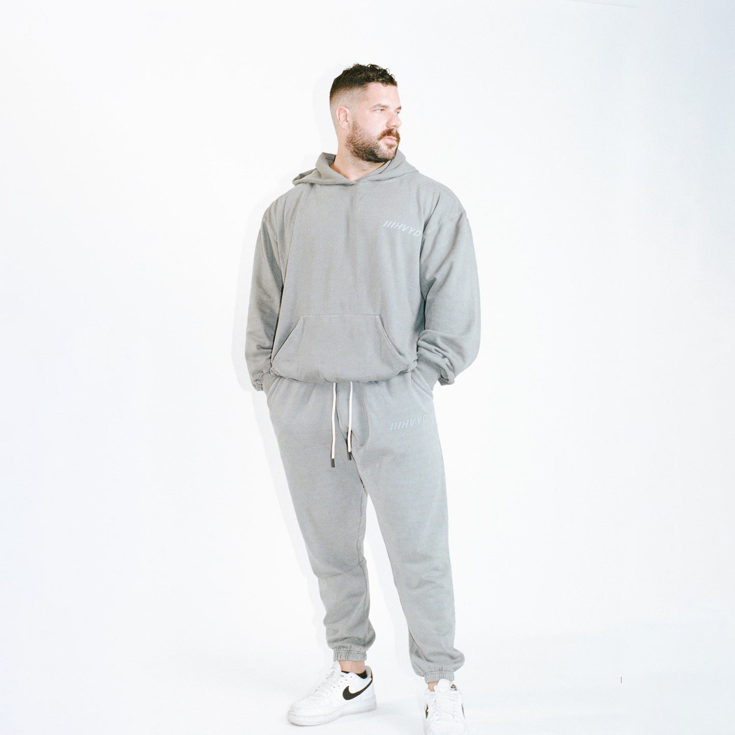 006 HVYD Race Truth Terry Sweatpants — Glacier
