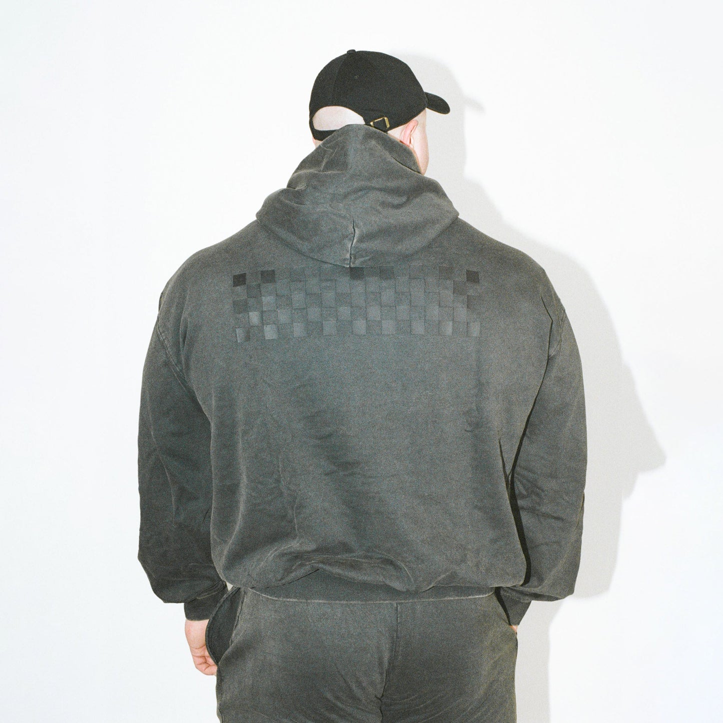 006 HVYD Truth Terry Hoodie — Studio Black