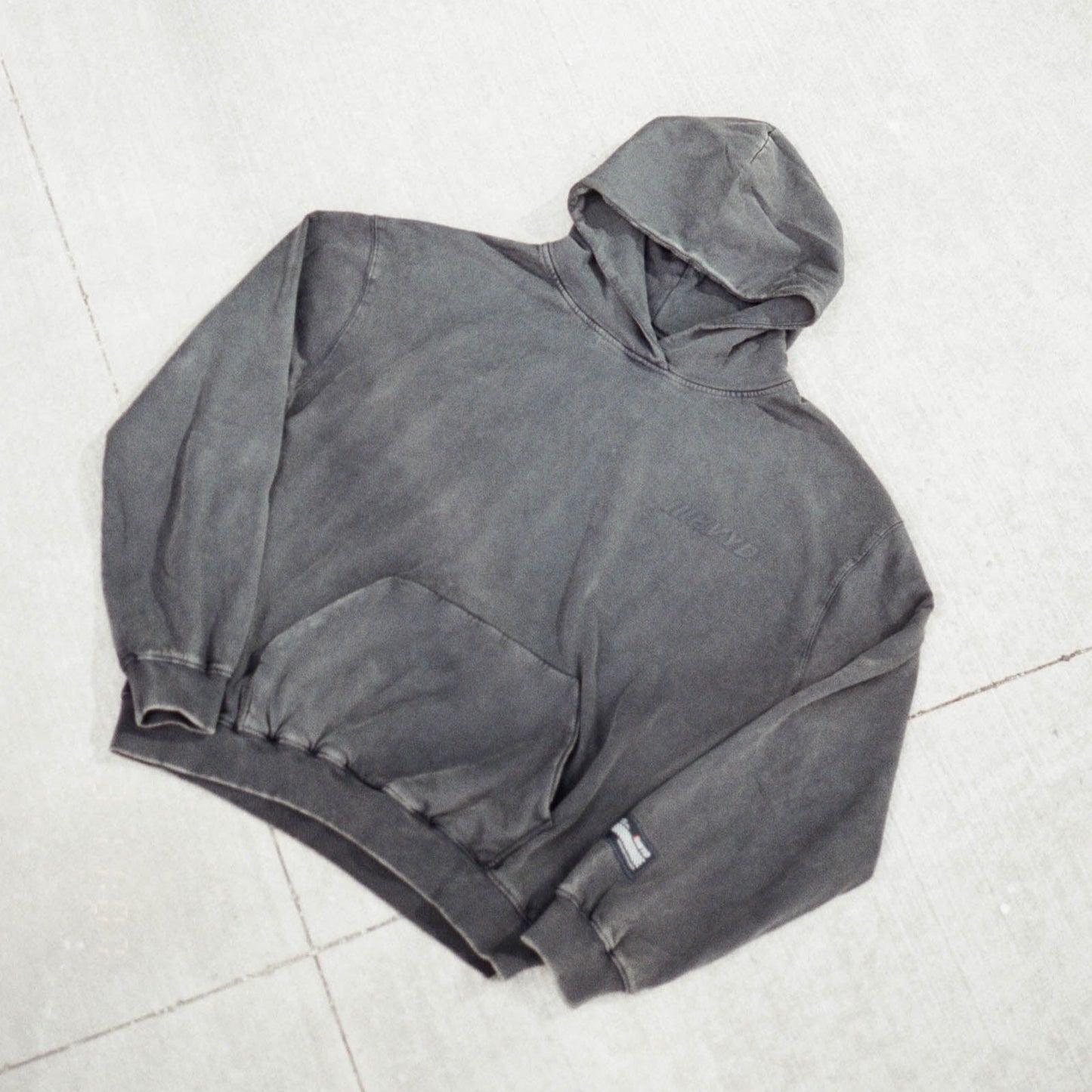 006 HVYD Truth Terry Hoodie — Studio Black