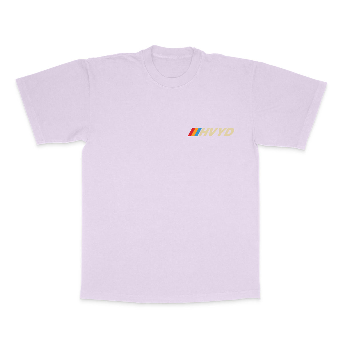 002 HVYD Race T-Shirt — Lavender Fog