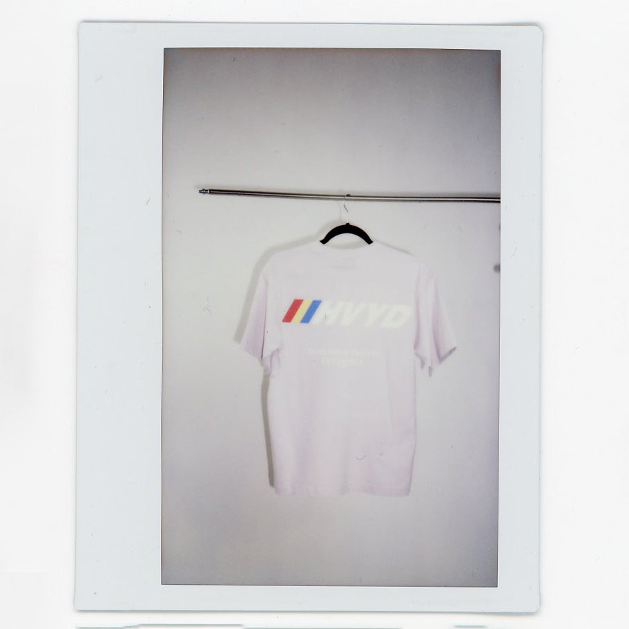 002 HVYD Race T-Shirt — Lavender Fog