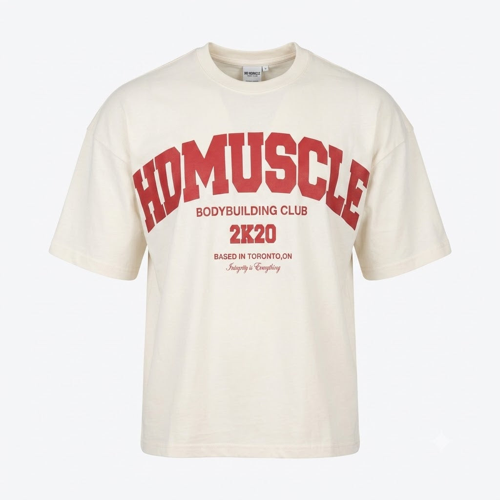 HD Muscle Heritage T-Shirt — Cream