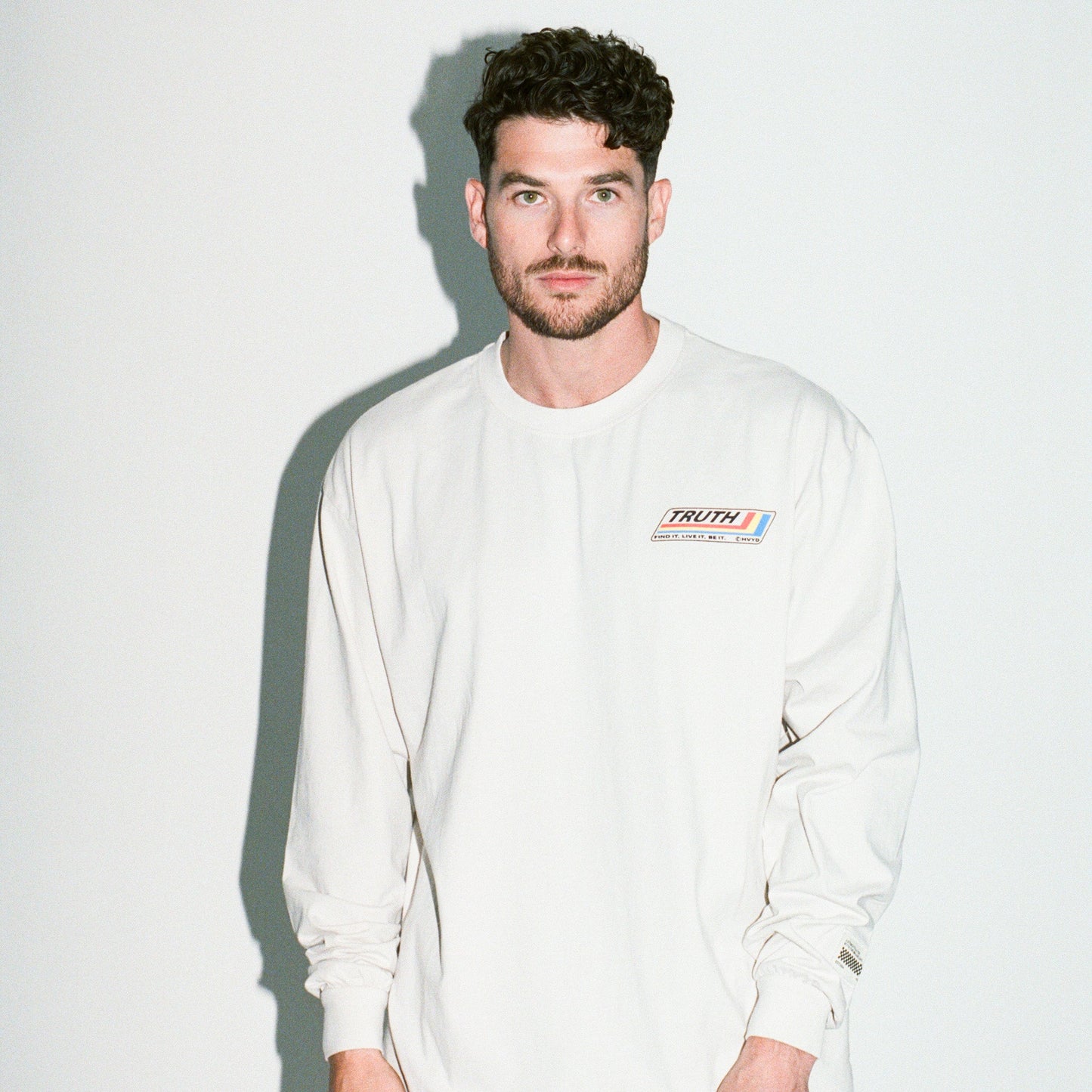 002 HVYD Truth Re-Edition Long Sleeve — Bone