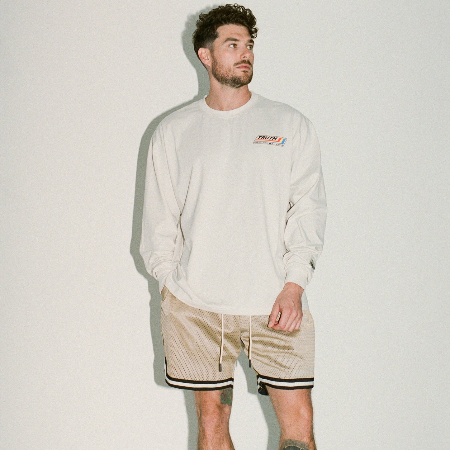 002 HVYD Truth Re-Edition Long Sleeve — Bone