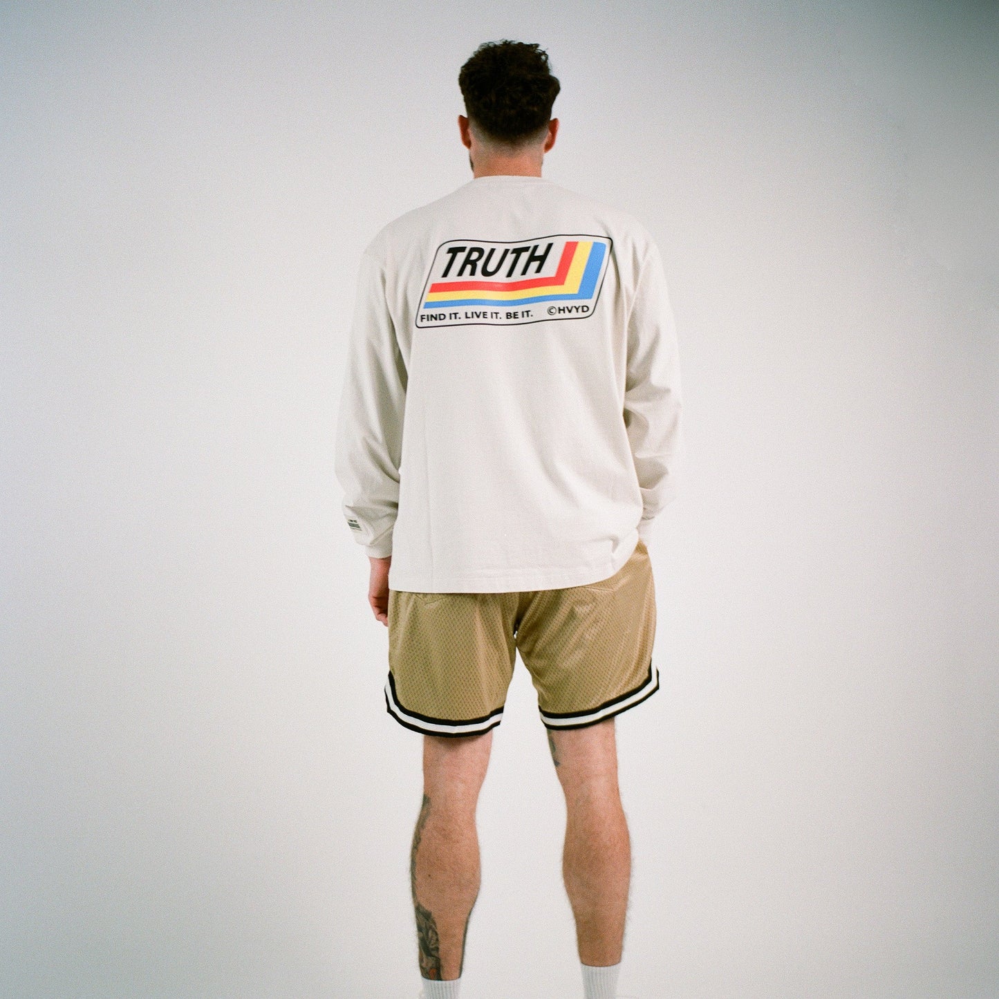 002 HVYD Truth Re-Edition Long Sleeve — Bone