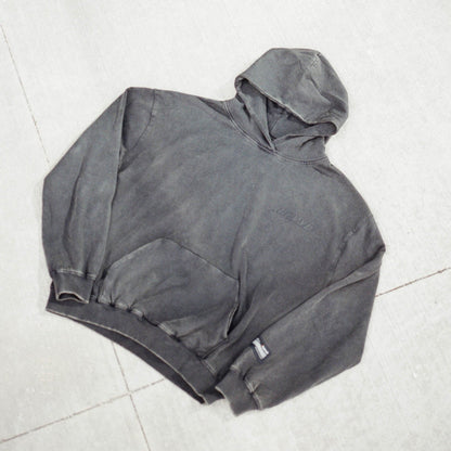 006 HVYD Truth Terry Hoodie — Studio Black