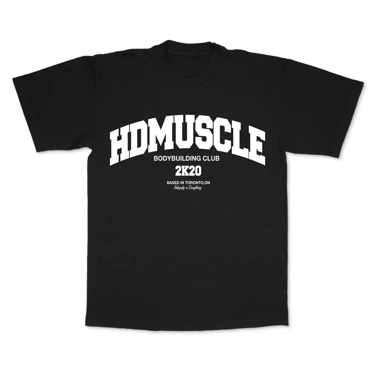 HD Muscle Heritage Black T Shirt