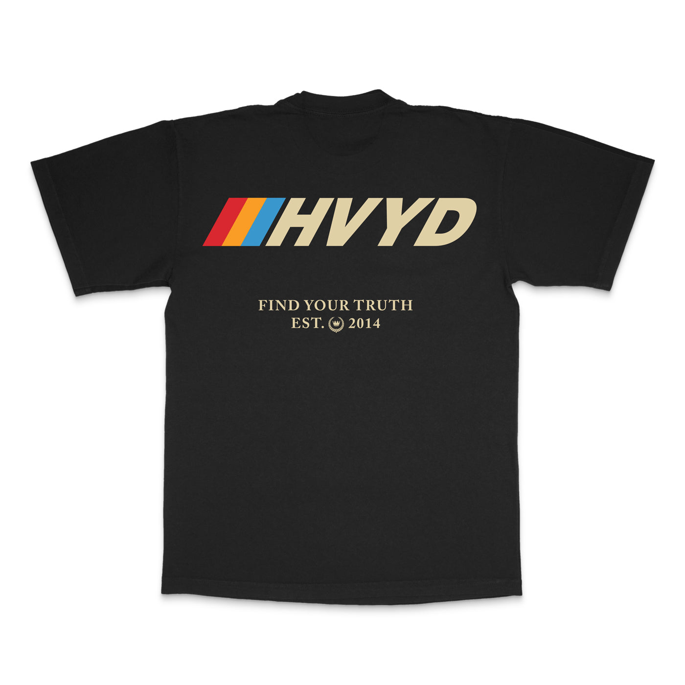 007 HVYD Race T-Shirt — Black Onyx