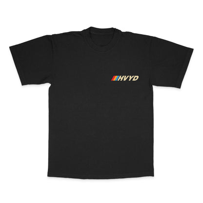 007 HVYD Race T-Shirt — Black Onyx