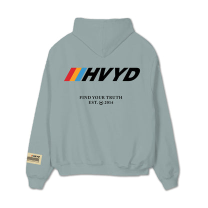 007 HVYD Race Terry Hoodie — Ether