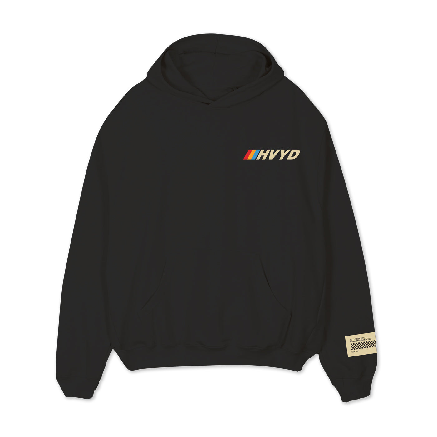 007 HVYD Race Terry Hoodie — Black Onyx