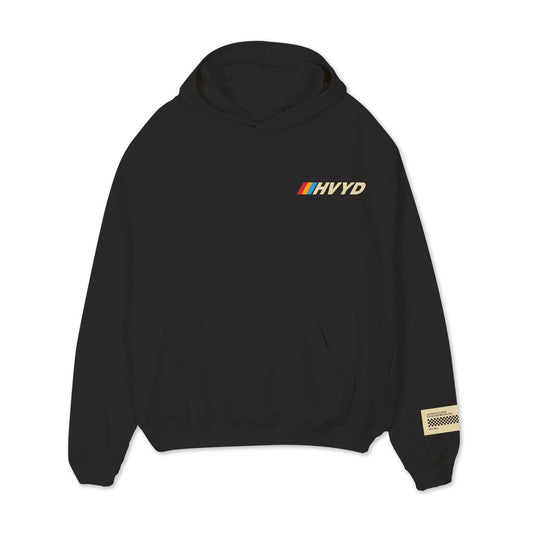007 HVYD Race Terry Hoodie — Black Onyx