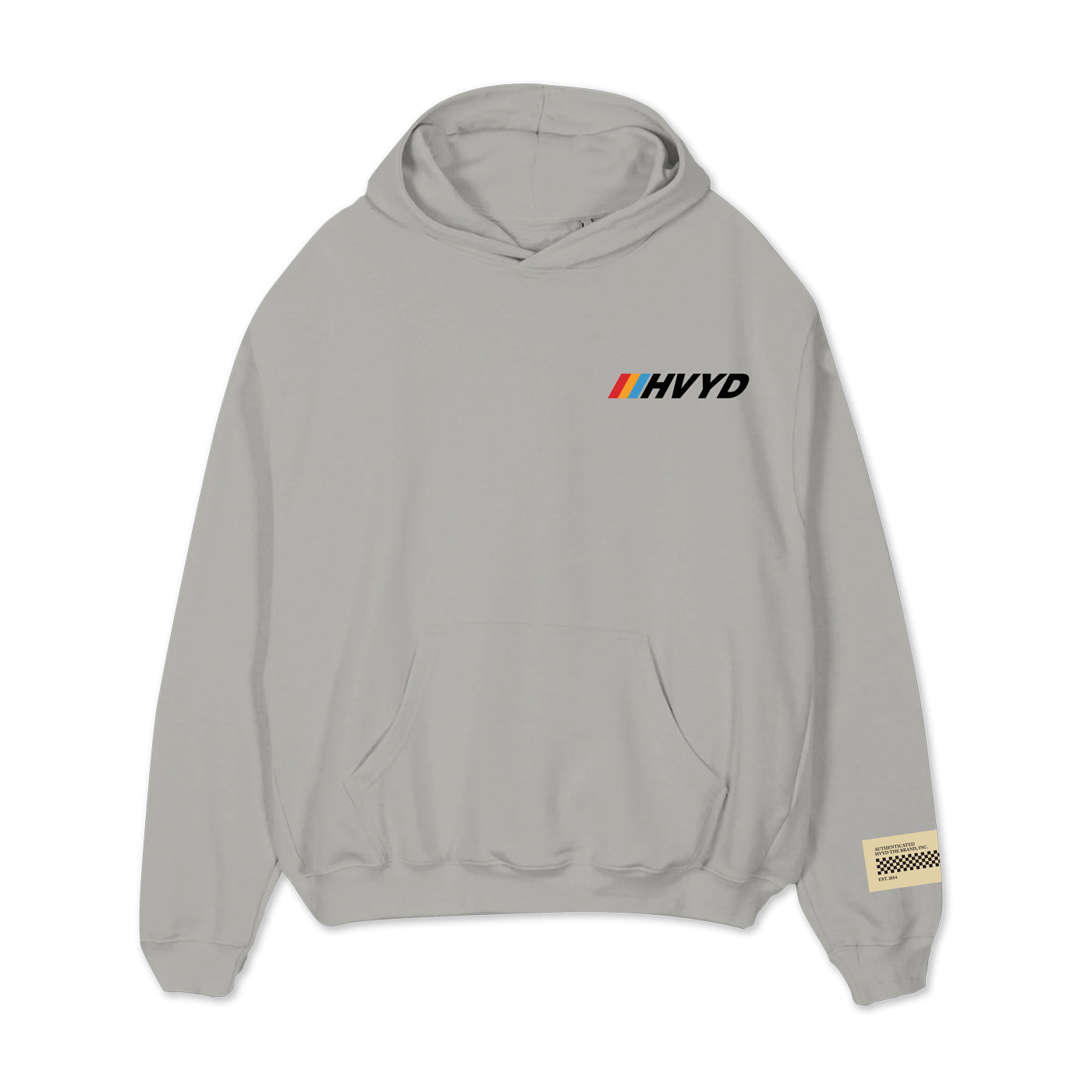 007 HVYD Race Terry Hoodie — Tracing Gray