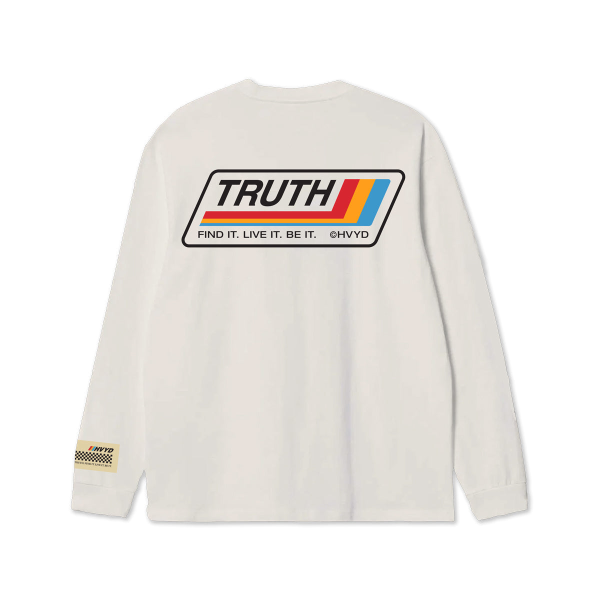 002 HVYD Truth Re-Edition Long Sleeve — Bone