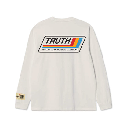 002 HVYD Truth Re-Edition Long Sleeve — Bone