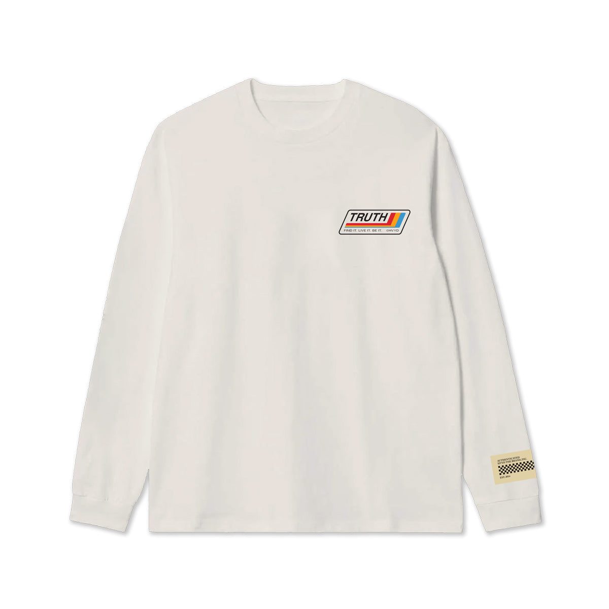 002 HVYD Truth Re-Edition Long Sleeve — Bone