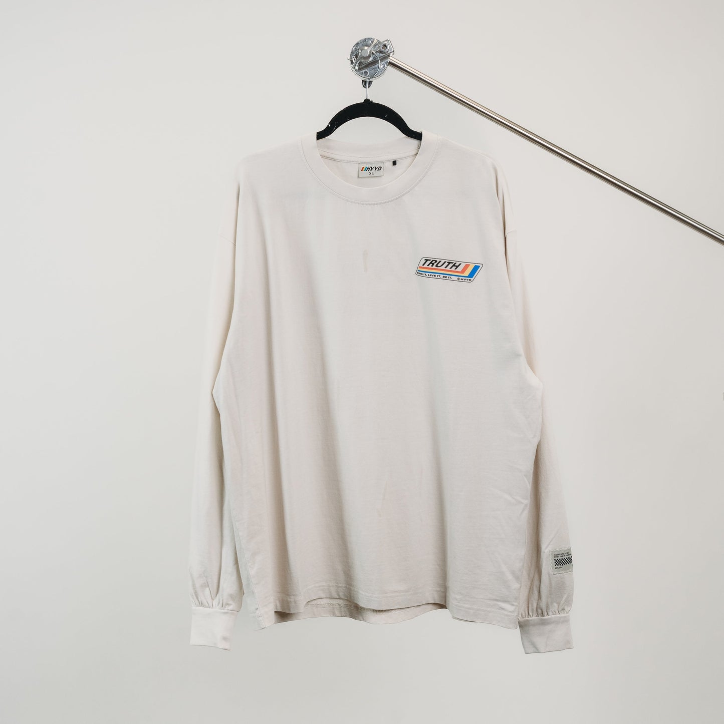 002 HVYD Truth Re-Edition Long Sleeve — Bone