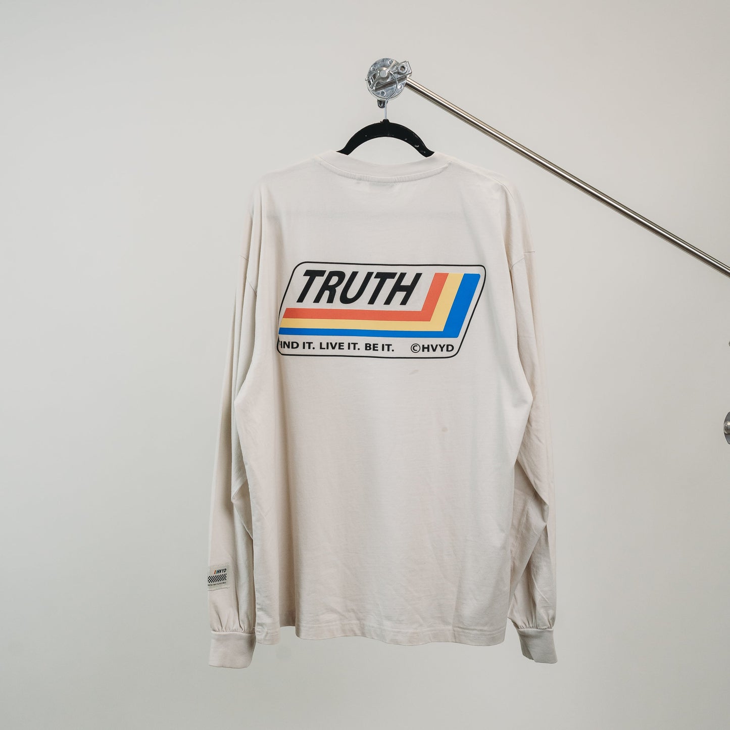 002 HVYD Truth Re-Edition Long Sleeve — Bone