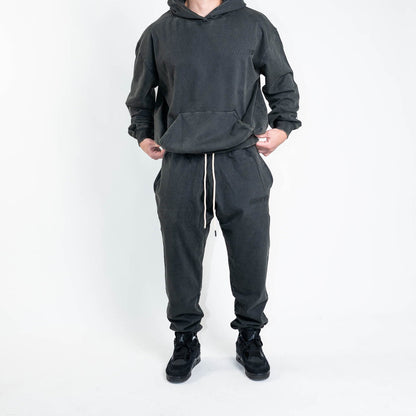 006 HVYD Truth Terry Sweatpants — Studio Black