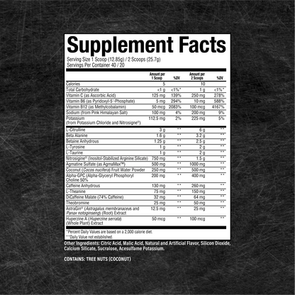 RAW Thavage Pre-Workout